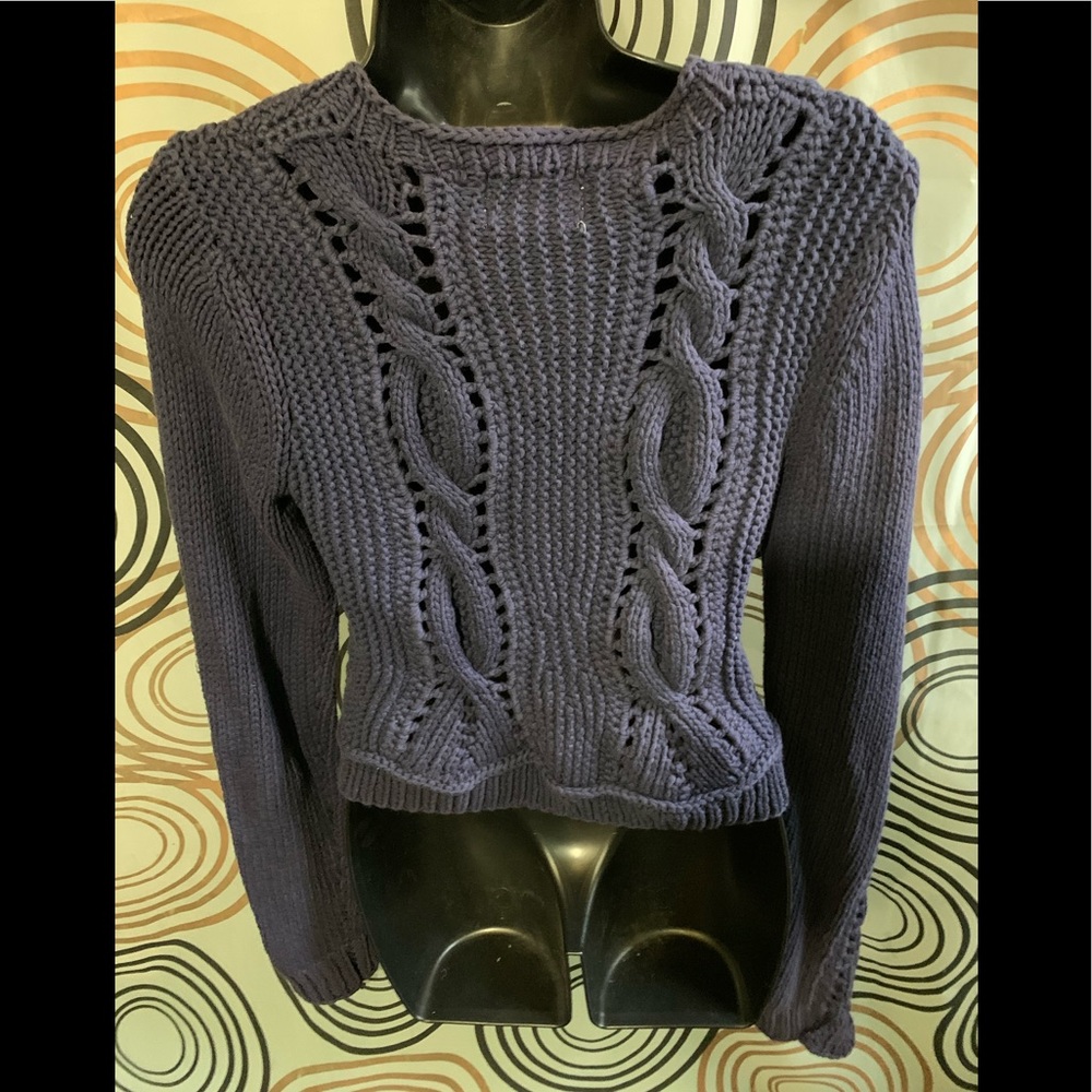 🔥5/$25- Rosie Netra Knit Sweater Sz M - Picture 5 of 6